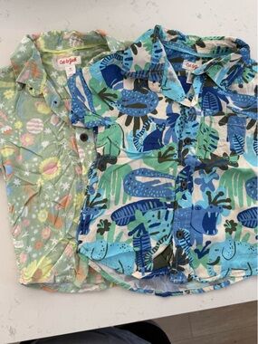 Cat & Jack Kids' Short-Sleeve Button Shirts